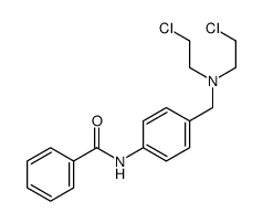 4'-[[Bis(2-chloroethyl)amino]methyl]benzanilide structure