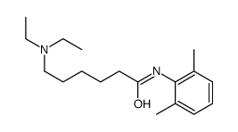 6-(diethylamino)-N-(2,6-dimethylphenyl)hexanamide Structure