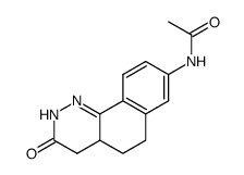 dl-8-acetylamino-4,4a,5,6-tetrahydro-2H-benzo(h)-cinnolin-3-one Structure