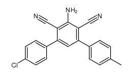 5'-AMINO-4''-CHLORO-4-METHYL-[1,1':3',1'']TERPHENYL-4',6'-DICARBONITRILE picture