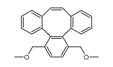 1,4-Bis[methoxymethyl]tribenzo[a,c,e]cyclooctene结构式