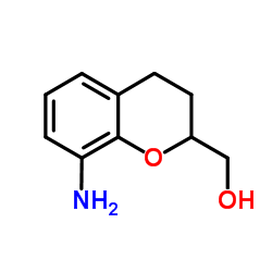 (8-Amino-3,4-dihydro-2H-chromen-2-yl)methanol Structure