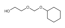 2-((cyclohexyloxy)methoxy)ethanol结构式