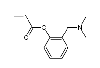 methyl-carbamic acid-(2-dimethylaminomethyl-phenyl ester)结构式