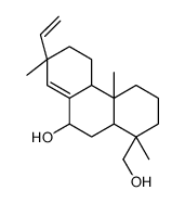 1-Phenanthrenemethanol, 7-ethenyl-1,2,3,4,4a,4b,5,6,7,9,10,10a-dodecah ydro-9-hydroxy-1,4a,7-trimethyl-结构式