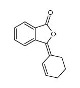 (E)-3-(cyclohex-2-en-1-ylidene)isobenzofuran-1(3H)-one结构式