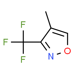 Isoxazole, 4-methyl-3-(trifluoromethyl)- (9CI) Structure