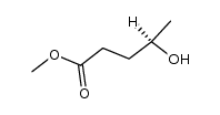 (R)-(-)-γ-hydroxy-γ-methylbutyric acid methylester结构式