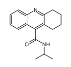 N-propan-2-yl-1,2,3,4-tetrahydroacridine-9-carboxamide Structure