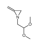 1-(2,2-dimethoxyethyl)-2-methylideneaziridine结构式