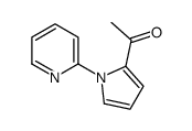 1-[1-(2-吡啶基)-1H-吡咯-2-基]乙酮结构式