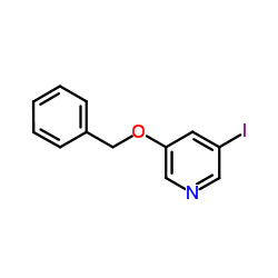 3-(Benzyloxy)-5-iodopyridine Structure