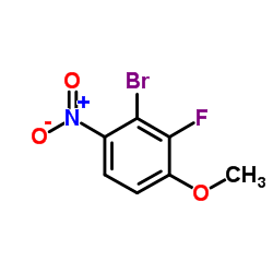 2-Bromo-3-fluoro-4-methoxy-1-nitrobenzene图片