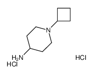 1-Cyclobutylpiperidin-4-amine dihydrochloride structure