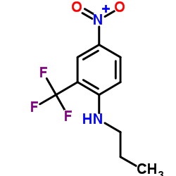 4-Nitro-N-propyl-2-(trifluoromethyl)aniline结构式