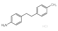 {4-[2-(4-Methylphenyl)ethyl]phenyl}amine hydrochloride Structure