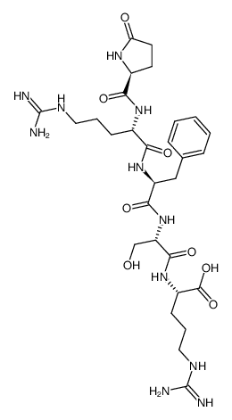 (Pyr1)-Opiorphin trifluoroacetate salt structure