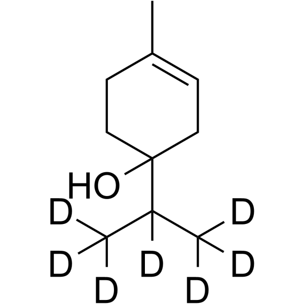 Terpinen-4-ol-d7 Structure