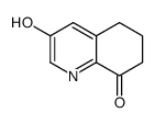 3-hydroxy-6,7-dihydro-5H-quinolin-8-one Structure