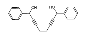 1,8-diphenyl-4-octene-2,6-diyne-1,8-diol结构式