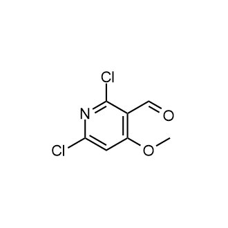 2,6-二氯-4-甲氧基烟醛结构式