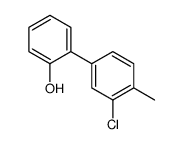2-(3-chloro-4-methylphenyl)phenol Structure