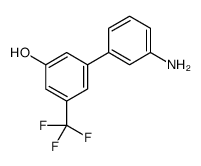 3-(3-aminophenyl)-5-(trifluoromethyl)phenol结构式