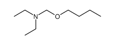 butoxymethyldiethylamine Structure