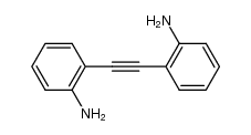2-[(2-aminophenyl)ethynyl]phenylamine结构式