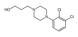 3-[4-(2,3-dichlorophenyl)piperazin-1-yl]propan-1-ol结构式