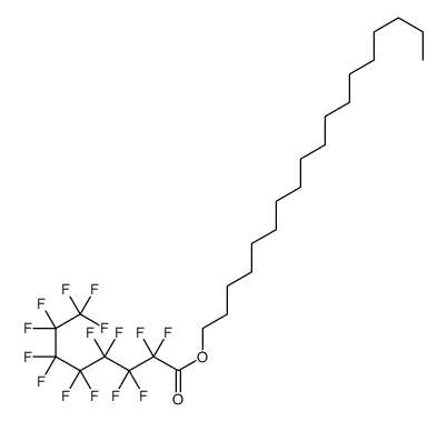 octadecyl 2,2,3,3,4,4,5,5,6,6,7,7,8,8,8-pentadecafluorooctanoate Structure