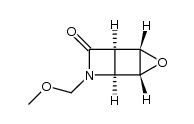 6-methoxymethyl-6-aza-3-oxatricyclo[3.2.0.02,4]heptan-7-one Structure