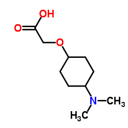 {[4-(Dimethylamino)cyclohexyl]oxy}acetic acid Structure