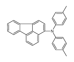 N,N-bis(4-methylphenyl)fluoranthen-3-amine Structure