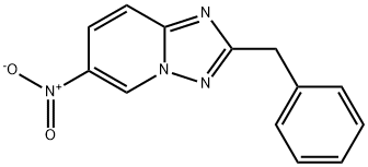 2-benzyl-6-nitro-[1,2,4]triazolo[1,5-a]pyridine Structure