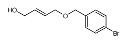 (E)-4-(4-Bromo-benzyloxy)-but-2-en-1-ol Structure