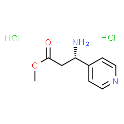 (S)-3-氨基-3-(吡啶-4-基)丙酸甲酯二盐酸盐图片