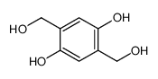 2,5-bis(hydroxymethyl)benzene-1,4-diol Structure