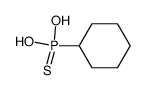 Cyclohexyl-phosphonothioic acid Structure