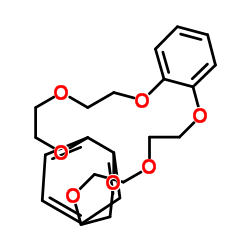 Dibenzo-21-crown 7-Ether structure