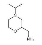 2-Morpholinemethanamine,4-(1-methylethyl)-(9CI)结构式