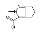 3-Cyclopentapyrazolecarbonyl chloride, 2,4,5,6-tetrahydro-2-methyl- (9CI) picture