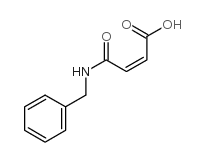 2-Butenoic acid,4-oxo-4-[(phenylmethyl)amino]-, (2Z)- structure