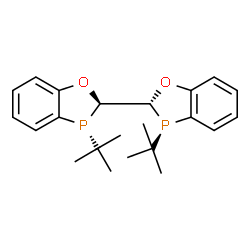 (2R,2'R,3R,3'R)-3,3'-di-tert-butyl-2,2',3,3'-tetrahydro-2,2'-bibenzo[d][1,3]oxaphosphole Structure