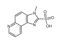 3-methyl-3H-imidazo[4,5-f]quinoline-2-sulfonic acid Structure