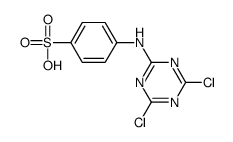 N-(4,6-dichloro-1,3,5-triazin-2-yl)sulphanilic acid结构式