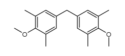 3,3',5,5'-Tetramethyl-4,4'-dimethoxydiphenylmethane Structure