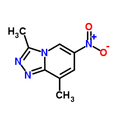 3,8-dimethyl-6-nitro-[1,2,4]triazolo[4,3-a]pyridine Structure