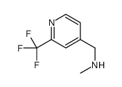 N-METHYL-2-(TRIFLUOROMETHYL)-4-PYRIDINEMETHANAMINE structure