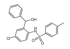 4-chloro-2-(hydroxy(phenyl)methyl)-1-(4-methylphenylsulfonamido)benzene Structure